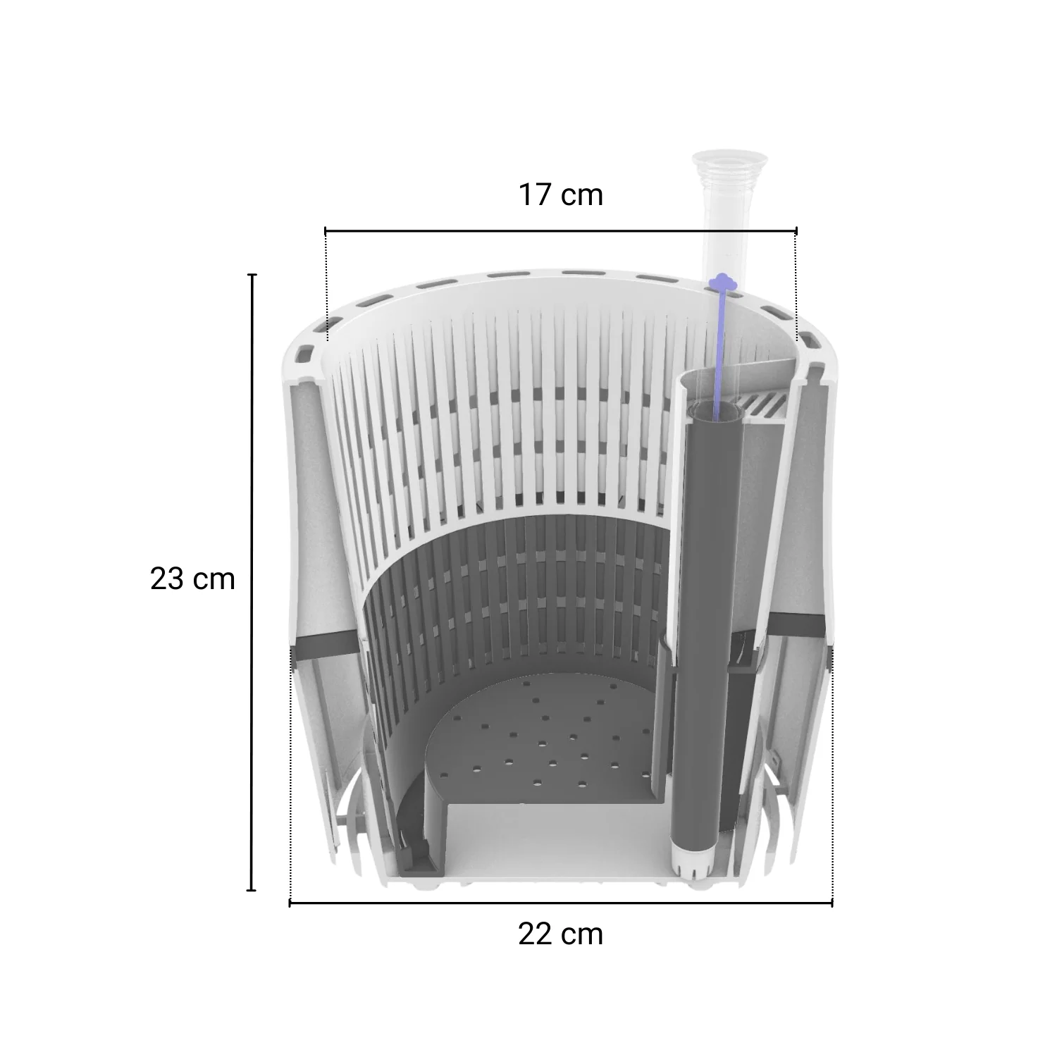 AIRY S inkl. Substrat (anthrazit-grau) - Image 4